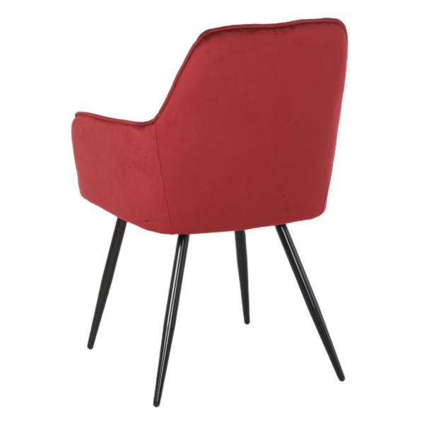 Hanne velour bordeaux