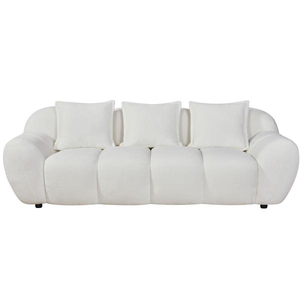 Tromsø 3 pers. stof beige