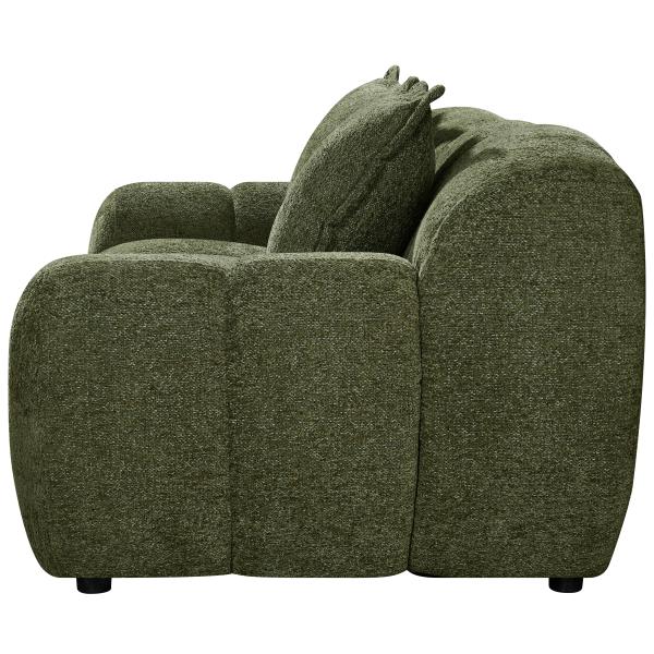 Tromsø 3 pers. stof grøn