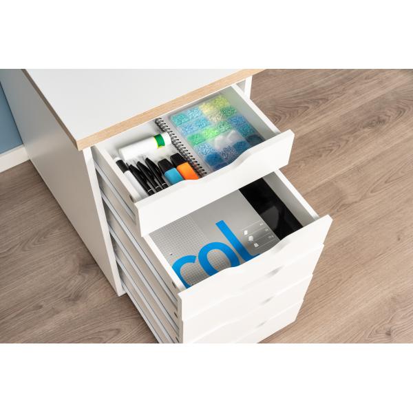Kristiansund hvid 140x59x73cm