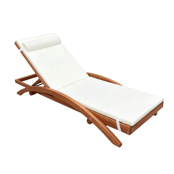 Homeville Solseng lærketræ 196x73x30cm