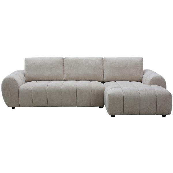 Braga højrevendt beige